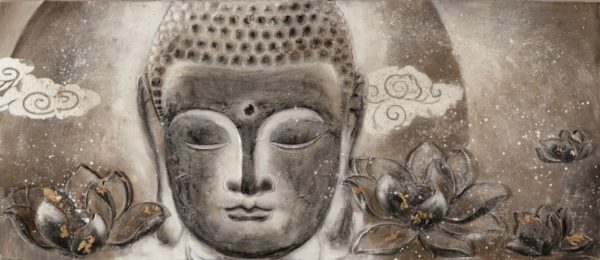Ručne maľovaný obraz Budhu