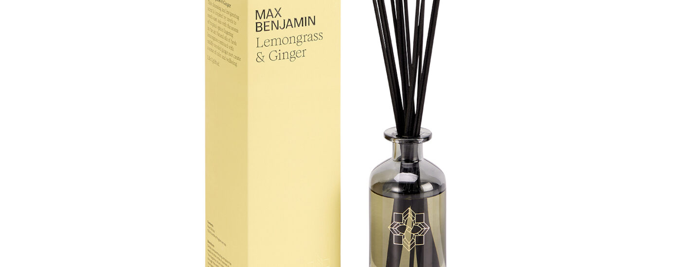 MAX BENJAMIN paličkový difuzér LEMONGRASS&GINGER