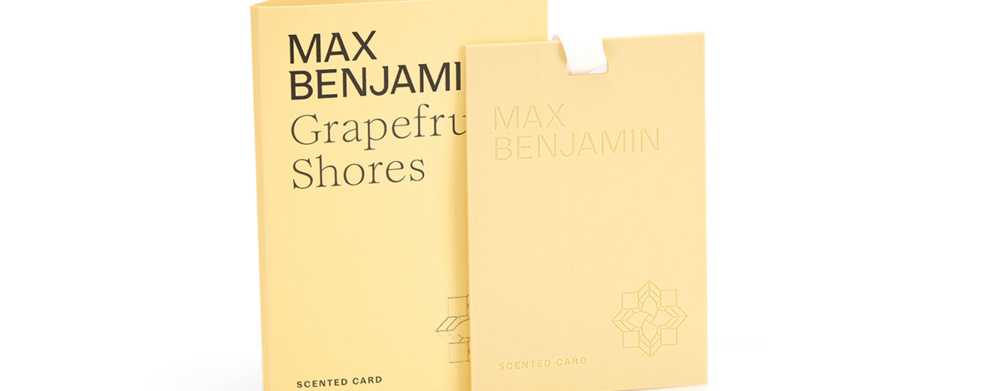 MAX BENJAMIN vonná karta GRAPEFRUIT SHORES