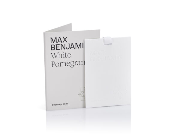 MAX BENJAMIN VONNÁ KARTA WHITE POMEGRANATE