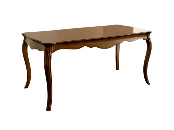 Jedálenský stôl s rozťahovaním hnedý