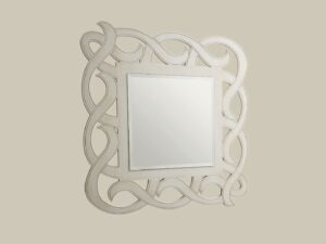 Romantické zrkadlo štvorec FRANCESCO