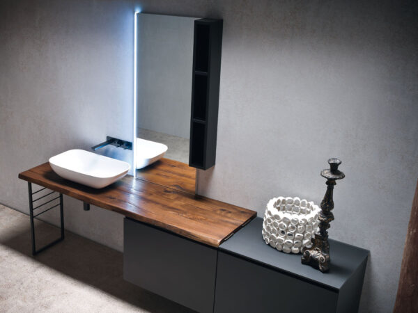Moderná kolekcia kúpeľňového nábytku JACANA