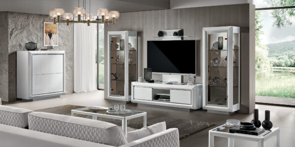 Moderná dizajnová obývačka ELITE BIANCO