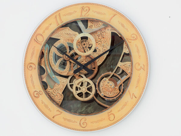 Sklenené dizajnové hodiny TONIN CASA art. 7927