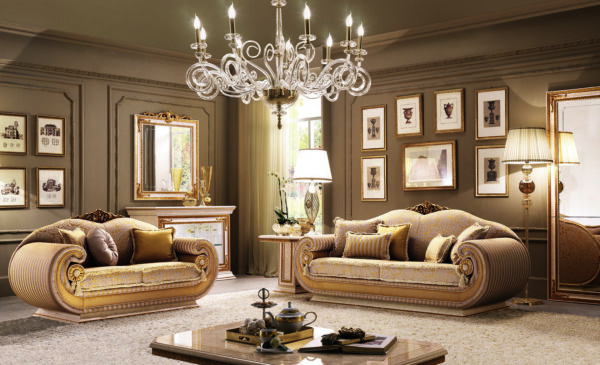 Majestátna elegantná obývačka LEONARDO