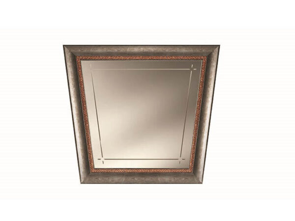 Zrkadlo so strieborným dreveným rámom DOLCE VITA