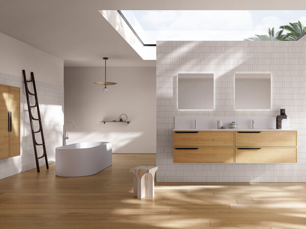 Minimalistický kúpeľňový nábytok TABULA