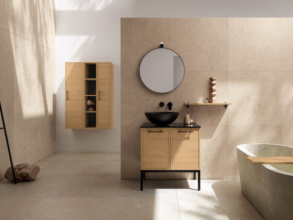 Minimalistický kúpeľňový nábytok TABULA