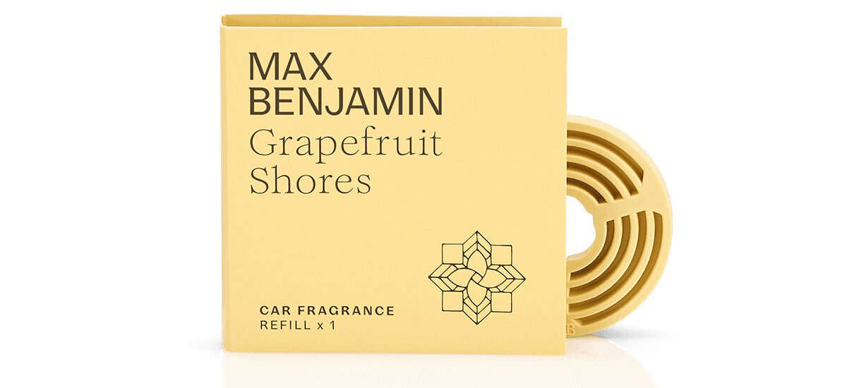 MAX BENJAMIN náhradná náplň do auto-difuzéra GRAPEFRUIT SHORES