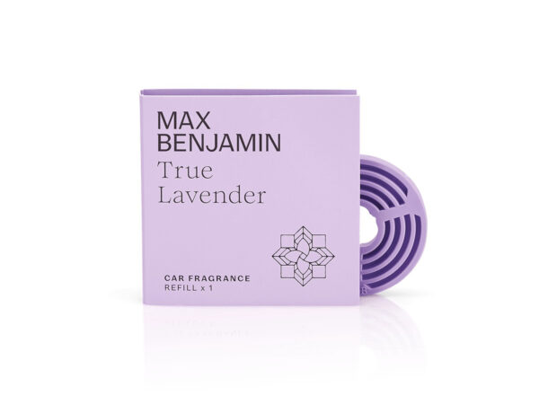 MAX BENJAMIN náhradná náplň do auto-difuzéra TRUE LAVENDER