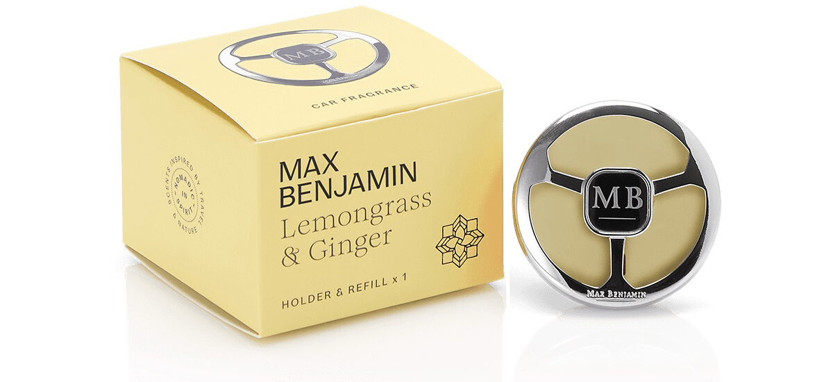 MAX BENJAMIN difuzér do auta LEMONGRASS&GINGER