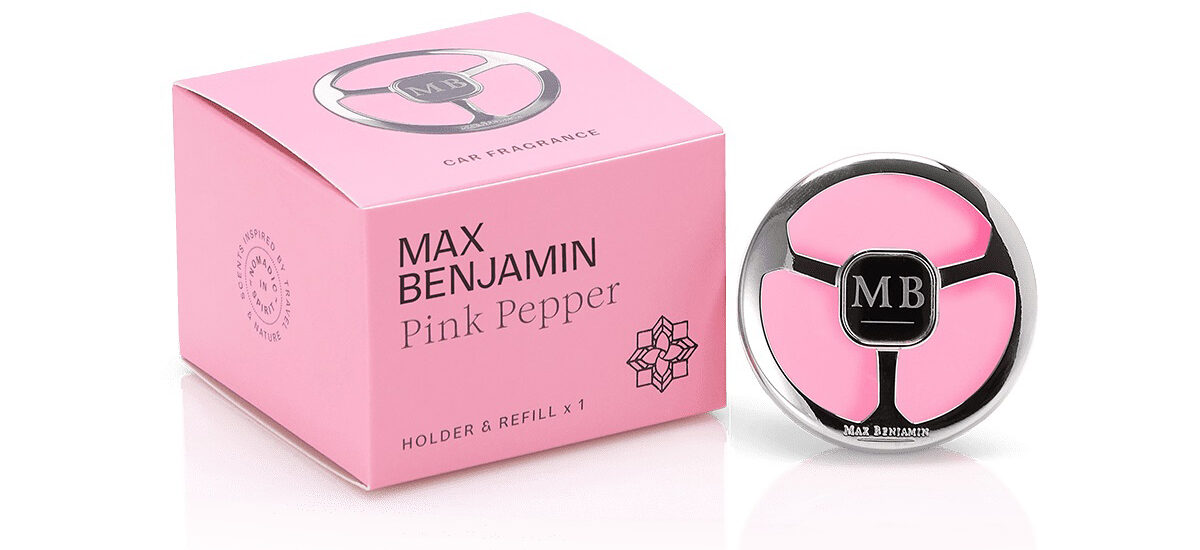 MAX BENJAMIN difuzér do auta PINK PEPPER