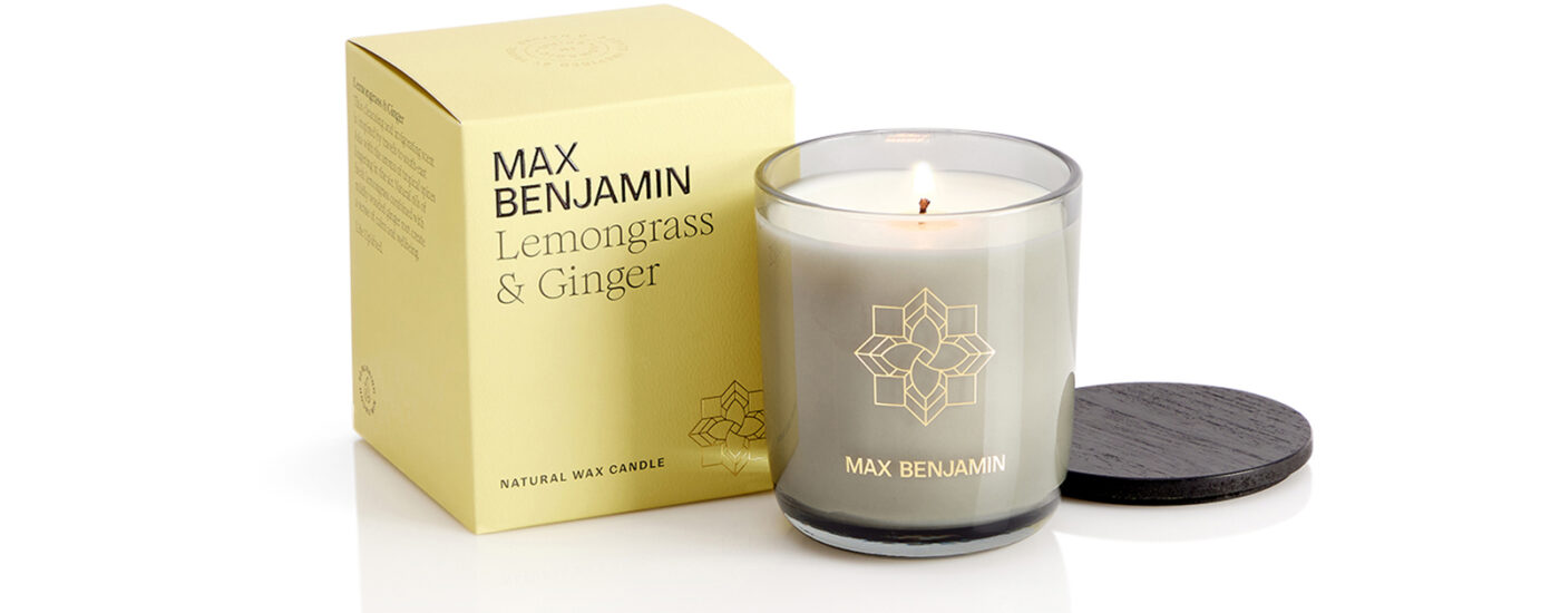 MAX BENJAMIN vonná sviečka 210g LEMONGRASS&GINGER