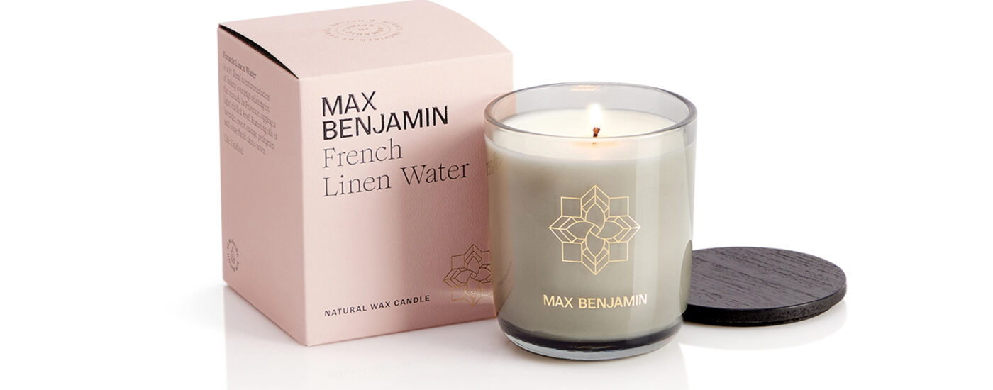 MAX BENJAMIN SVIEČKA FRENCH LINEN WATER