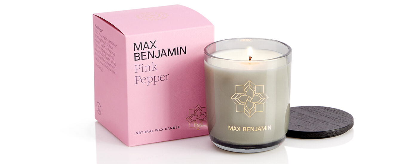 MAX BENJAMIN vonná sviečka 210g PINK PEPPER