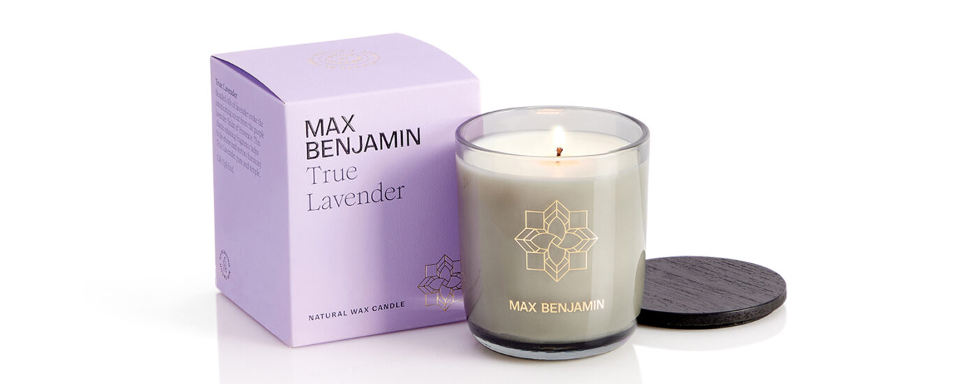 MAX BENJAMIN vonná sviečka 210g TRUE LAVENDER