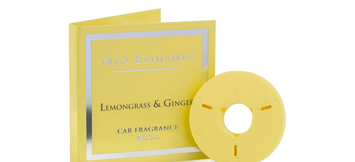 MAX BENJAMIN náhradná náplň do auto-difuzéra LEMONGRASS&GINGER DOPREDAJ