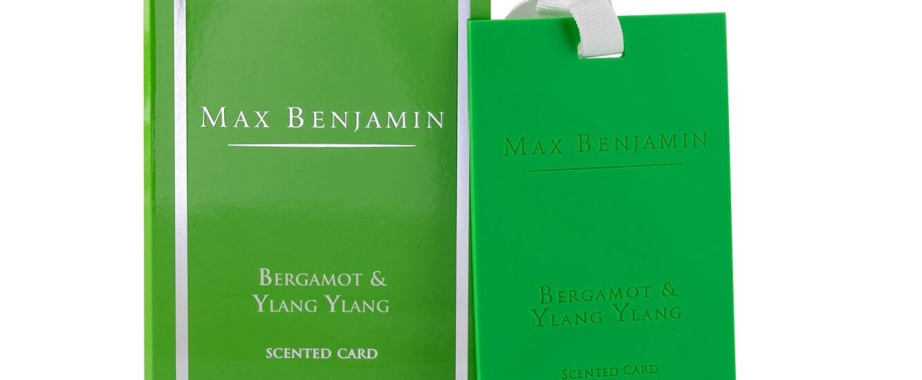 MAX BENJAMIN vonná karta BERGAMOT&YLANG YLANG DOPREDAJ