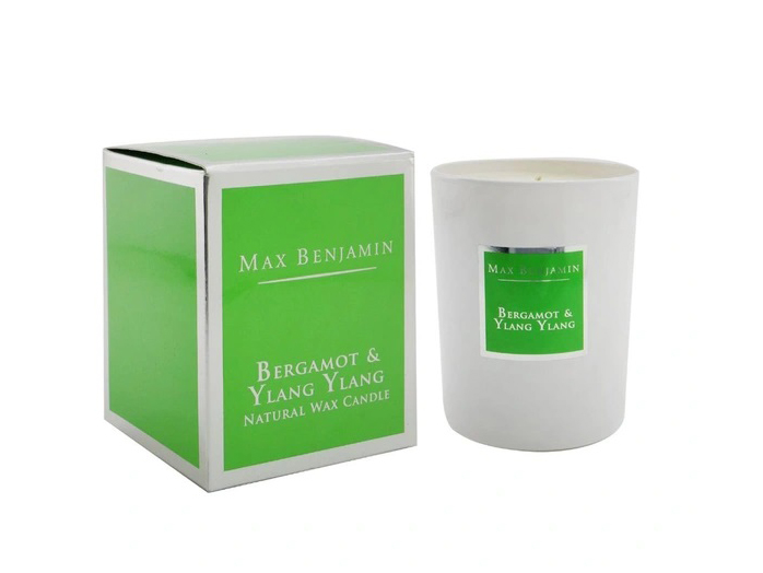 MAX BENJAMIN vonná sviečka 190g BERGAMOT&YLANG YLANG DOPREDAJ