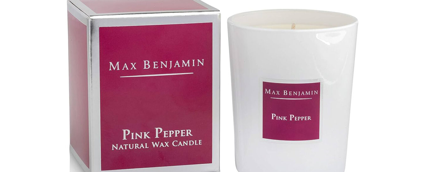 MAX BENJAMIN vonná sviečka 190g PINK PEPPER DOPREDAJ