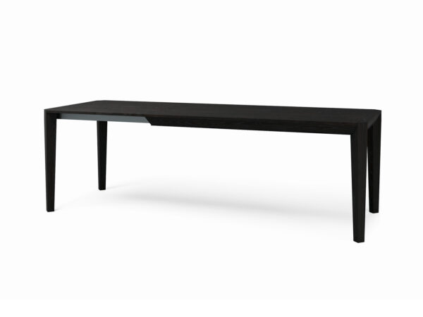 Jedálenský stôl MILANO. Obdĺžnikový variant s rozťahovaním, š. 160/240 cm.