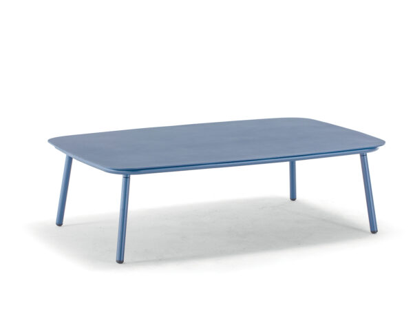 Exteriérový záhradný stolík VENICE BLUE od spoločnosti GRATTONI.