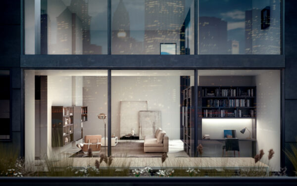Moderná obývacia zostava My Space -New York od spoločnosti Alf DaFrè