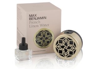 MAX BENJAMIN ELEKTRICKÝ DIFUZÉR DO ZÁSUVKY FRENCH LINEN WATER s náplňou 15ml