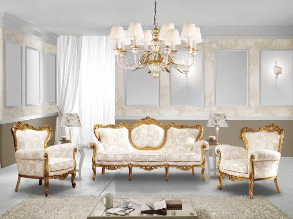 Kreslo a diván BAROCCO od renomovaného talianskeho výrobcu Di Marco Interior Sofa