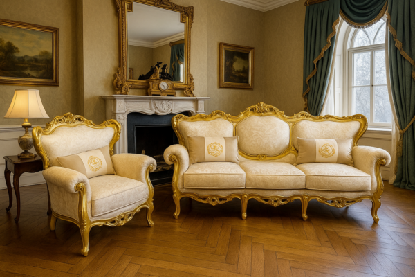 Kreslo a diván BAROCCO od renomovaného talianskeho výrobcu Di Marco Interior Sofa