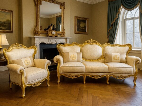 Kreslo a diván BAROCCO od renomovaného talianskeho výrobcu Di Marco Interior Sofa